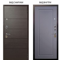 Стальная БЕРЛОГА XS / Агат Венге горизонт / Тревор Силк маус
