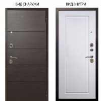 Стальная БЕРЛОГА XS / Агат Венге горизонт / Тревор Софт милк