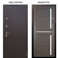 Стальная БЕРЛОГА XS / Элегант Венге горизонт / Мирра Лунная ночь