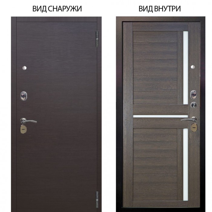 Стальная БЕРЛОГА XS / Элегант Венге горизонт / Мирра Лунная ночь