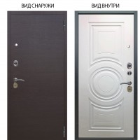 Стальная БЕРЛОГА XS / Элегант Венге горизонт / Могадиш Софт милк