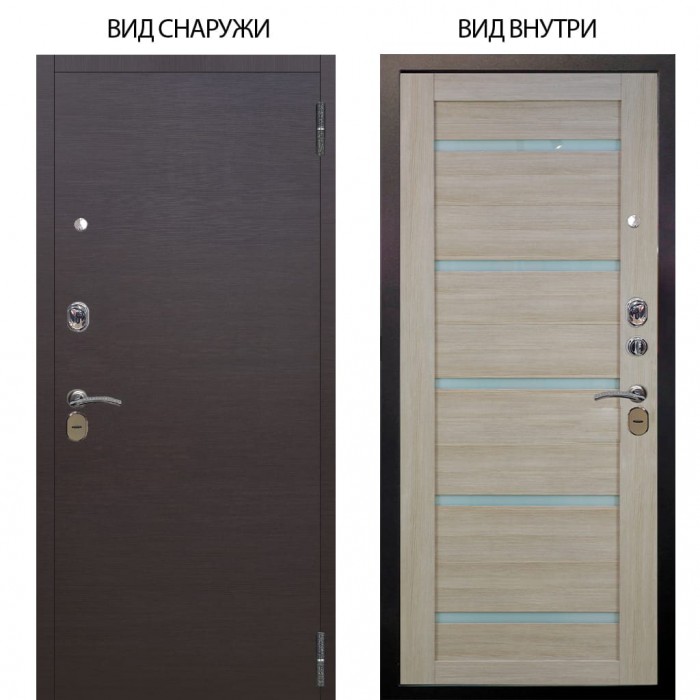 Стальная БЕРЛОГА XS / Элегант Венге горизонт / Александра Буксус