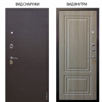 Стальная БЕРЛОГА XS / Элегант Венге горизонт / Элион Дуб филадельфия крем