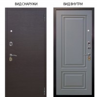 Стальная БЕРЛОГА XS / Элегант Венге горизонт / Элион Силк маус