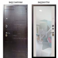 Стальная БЕРЛОГА XS / Форт Венге горизонт / Вояж Белое дерево