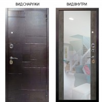 Стальная БЕРЛОГА XS / Форт Венге горизонт / Вояж Светлый бетон