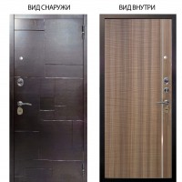 Стальная БЕРЛОГА XS / Форт Венге горизонт / Гауда Керамика