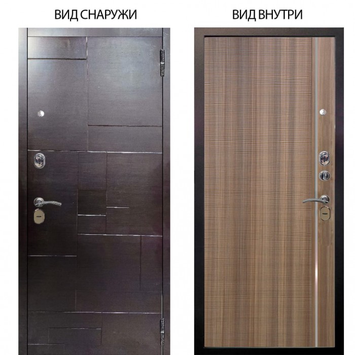 Стальная БЕРЛОГА XS / Форт Венге горизонт / Гауда Керамика