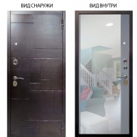 Стальная БЕРЛОГА XS / Форт Венге горизонт / Магнум Силк маус