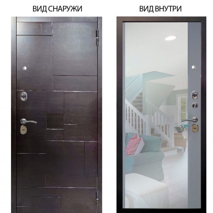 Стальная БЕРЛОГА XS / Форт Венге горизонт / Магнум Силк маус