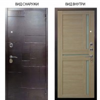 Стальная БЕРЛОГА XS / Форт Венге горизонт / Мирра Буксус
