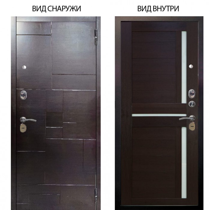 Стальная БЕРЛОГА XS / Форт Венге горизонт / Мирра Вельвет