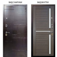 Стальная БЕРЛОГА XS / Форт Венге горизонт / Мирра Лунная ночь