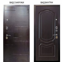 Стальная БЕРЛОГА XS / Форт Венге горизонт / Мишель Венге