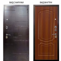 Стальная БЕРЛОГА XS / Форт Венге горизонт / Мишель Дуб рустикальный