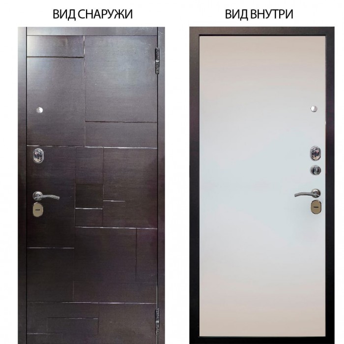 Стальная БЕРЛОГА XS / Форт Венге горизонт / Под покраску