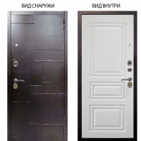 Стальная БЕРЛОГА XS / Форт Венге горизонт / Скиф Софт милк