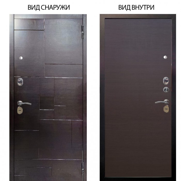 Стальная БЕРЛОГА XS / Форт Венге горизонт / Элегант Венге горизонт