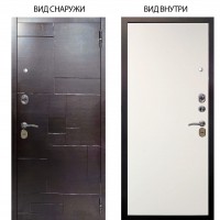 Стальная БЕРЛОГА XS / Форт Венге горизонт / Элегант Софт милк