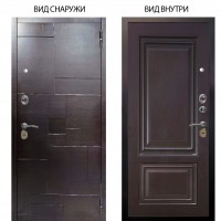 Стальная БЕРЛОГА XS / Форт Венге горизонт / Элион Горький шоколад