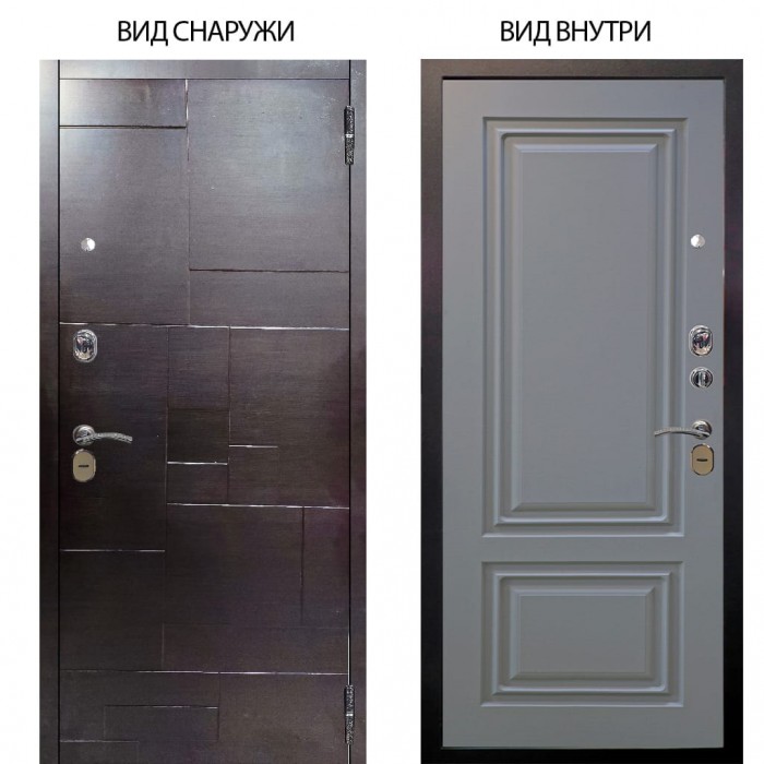 Стальная БЕРЛОГА XS / Форт Венге горизонт / Элион Силк маус