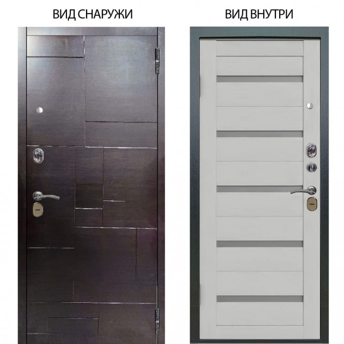 Стальная БЕРЛОГА XS / Форт Венге горизонт / Александра Серый винил