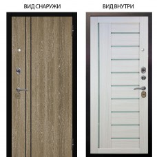 Стальная БЕРЛОГА XS / Гейджи Орех мраморный / Диана Белая лиственница