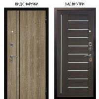 Стальная БЕРЛОГА XS / Гейджи Орех мраморный / Диана Лунная ночь