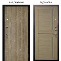 Стальная БЕРЛОГА XS / Гейджи Орех мраморный / Мирра Буксус