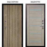 Стальная БЕРЛОГА XS / Гейджи Орех мраморный / Александра Буксус