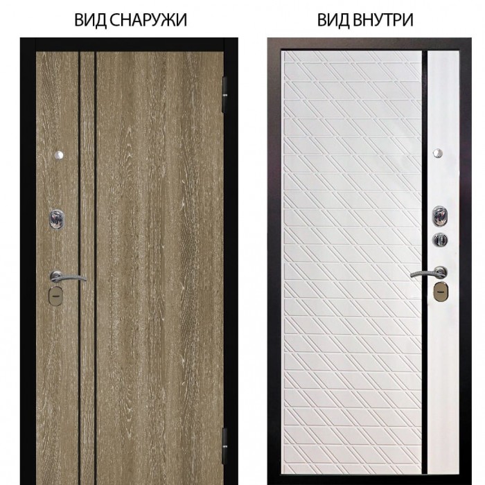 Стальная БЕРЛОГА XS / Гейджи Орех мраморный / Тори Софт милк