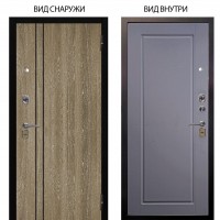 Стальная БЕРЛОГА XS / Гейджи Орех мраморный / Тревор Силк маус
