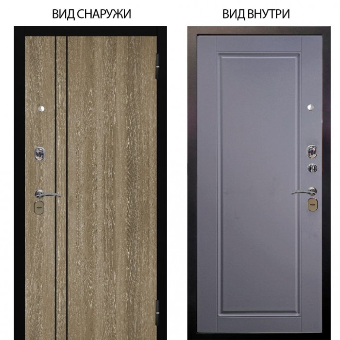 Стальная БЕРЛОГА XS / Гейджи Орех мраморный / Тревор Силк маус