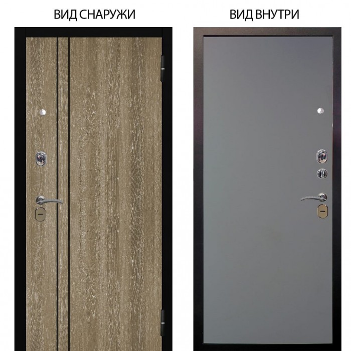 Стальная БЕРЛОГА XS / Гейджи Орех мраморный / Элегант Силк маус