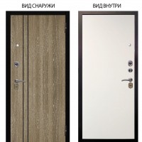 Стальная БЕРЛОГА XS / Гейджи Орех мраморный / Элегант Софт милк