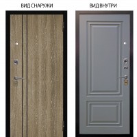 Стальная БЕРЛОГА XS / Гейджи Орех мраморный / Элион Силк маус