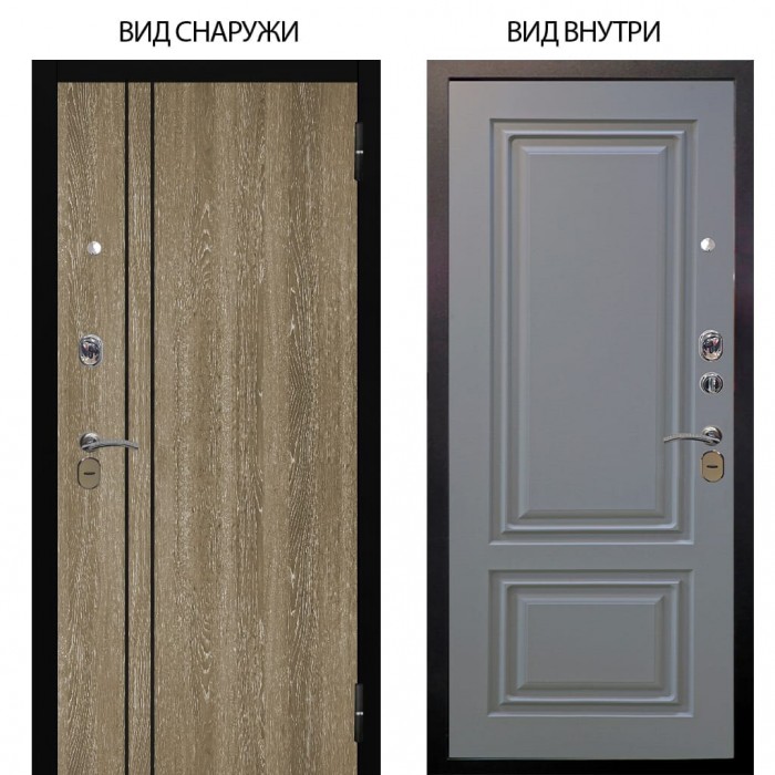 Стальная БЕРЛОГА XS / Гейджи Орех мраморный / Элион Силк маус