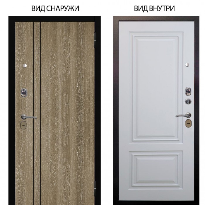 Стальная БЕРЛОГА XS / Гейджи Орех мраморный / Элион Софт милк