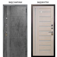 Стальная БЕРЛОГА XS / Лофт Темный бетон / Диана Буксус