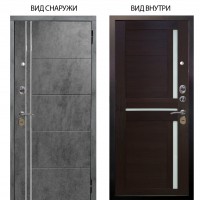 Стальная БЕРЛОГА XS / Лофт Темный бетон / Мирра Вельвет