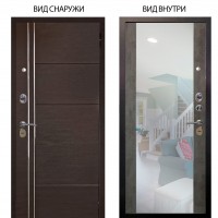 Стальная БЕРЛОГА XS / Лофт Венге горизонт / Вояж Светлый бетон