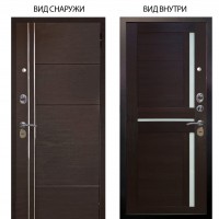Стальная БЕРЛОГА XS / Лофт Венге горизонт / Мирра Вельвет