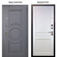 Стальная БЕРЛОГА XS / Могадиш Силк флай / Каролина Белая эмаль