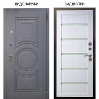 Стальная БЕРЛОГА XS / Могадиш Силк флай / Александра Белый глянец