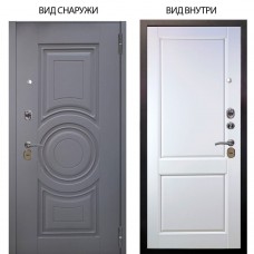 Стальная БЕРЛОГА XS / Могадиш Силк флай / Соренто Белая эмаль