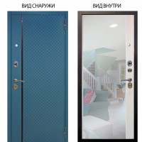 Стальная БЕРЛОГА XS / Рина Бирюза софт / Магнум Софт милк