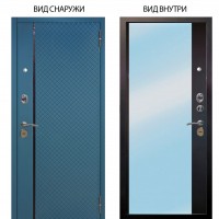 Стальная БЕРЛОГА XS / Рина Бирюза софт / Магнум Черный софт