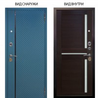 Стальная БЕРЛОГА XS / Рина Бирюза софт / Мирра Вельвет