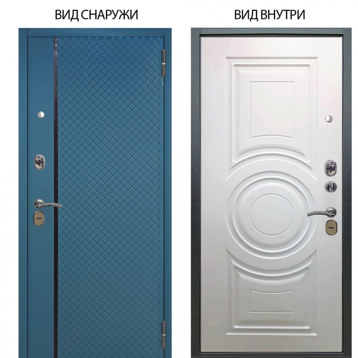 Стальная БЕРЛОГА XS / Рина Бирюза софт / Могадиш Софт милк