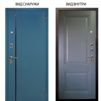 Стальная БЕРЛОГА XS / Рина Бирюза софт / Соло Антрацит